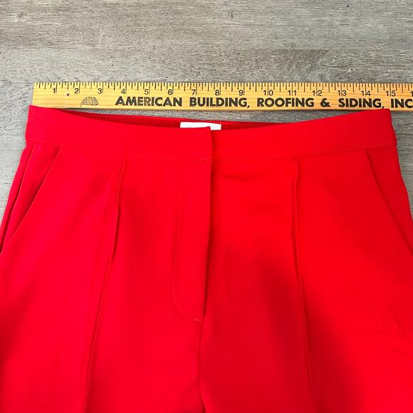 NWT Superdown Front Pleat Pant Trousers Red Medium - Picture 11 of 12